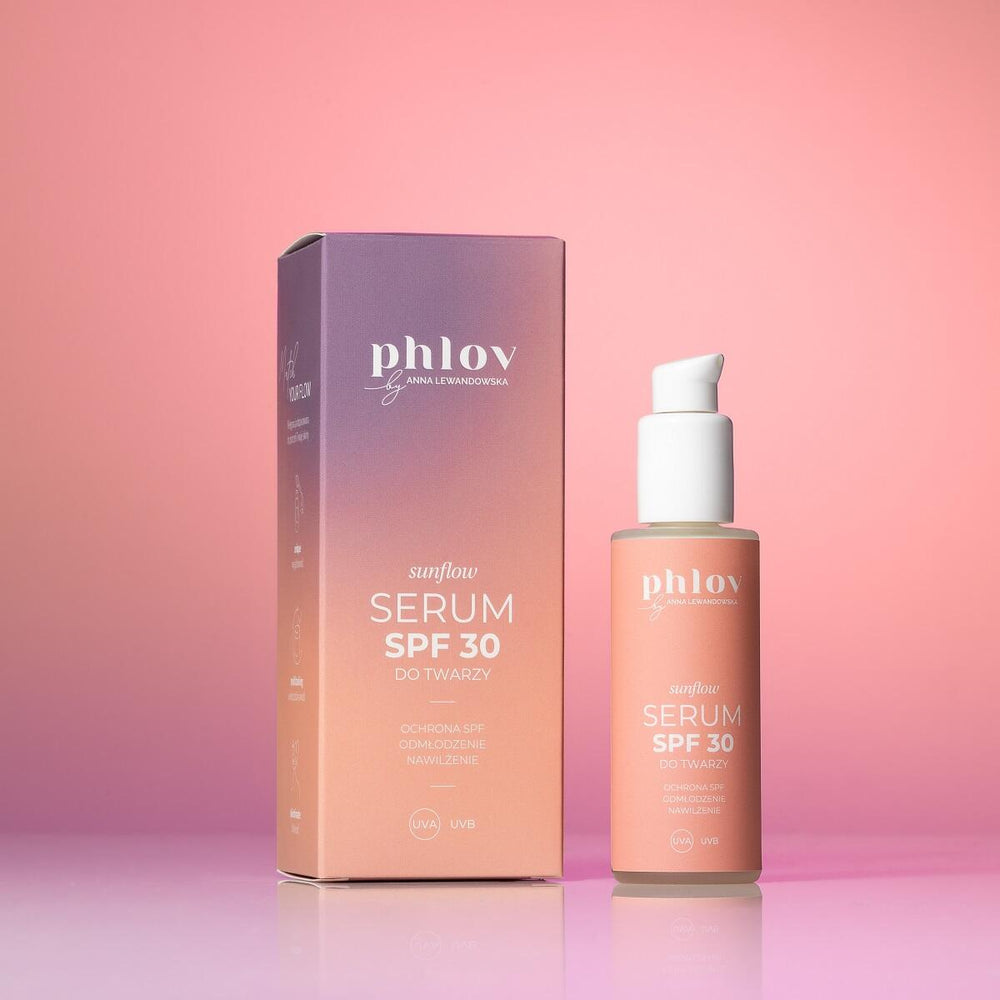 Phlov Face serum SPF30 SUN FLOW 30ml - Phlov - Vesa Beauty