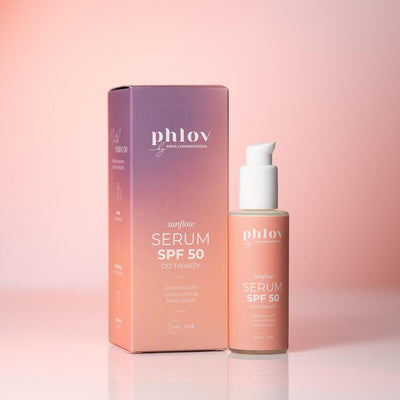 Phlov Face serum SPF50 SUN FLOW 30ml - Phlov - Vesa Beauty