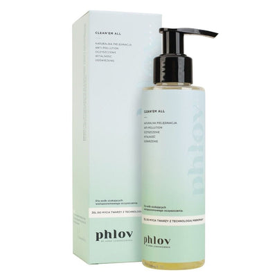 Phlov Face Wash Gel with Microfoam Technology CLEAN'EM ALL 150ml - Phlov - Vesa Beauty