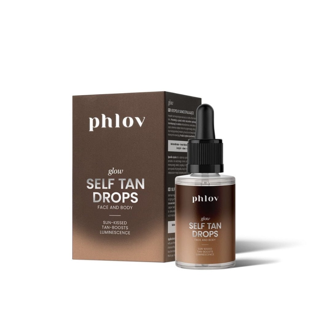 Phlov GLOW Self Tan Drops face & body 15ml - limited edition - Phlov - Vesa Beauty