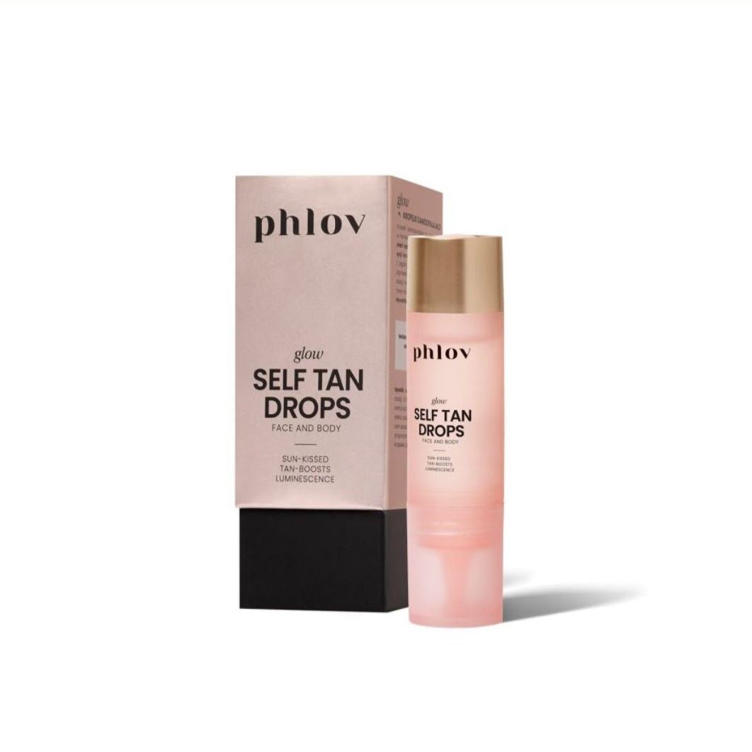 Phlov GLOW Self Tan Drops face & body 15ml (shipping from 28.05) - Phlov - Vesa Beauty