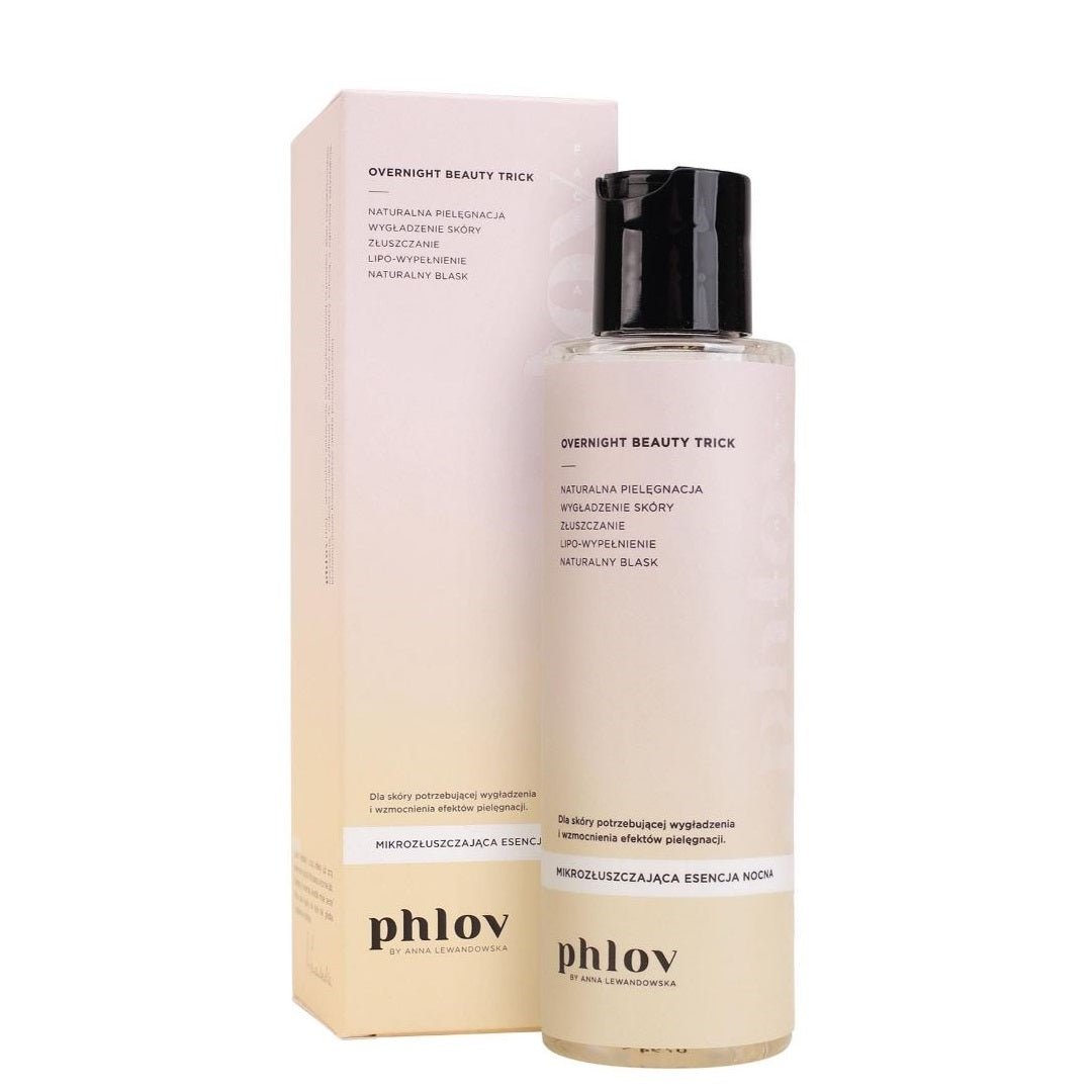 Phlov Micro-exfoliating Night Essence OVERNIGHT BEAUTY TRICK 150ml - Phlov - Vesa Beauty