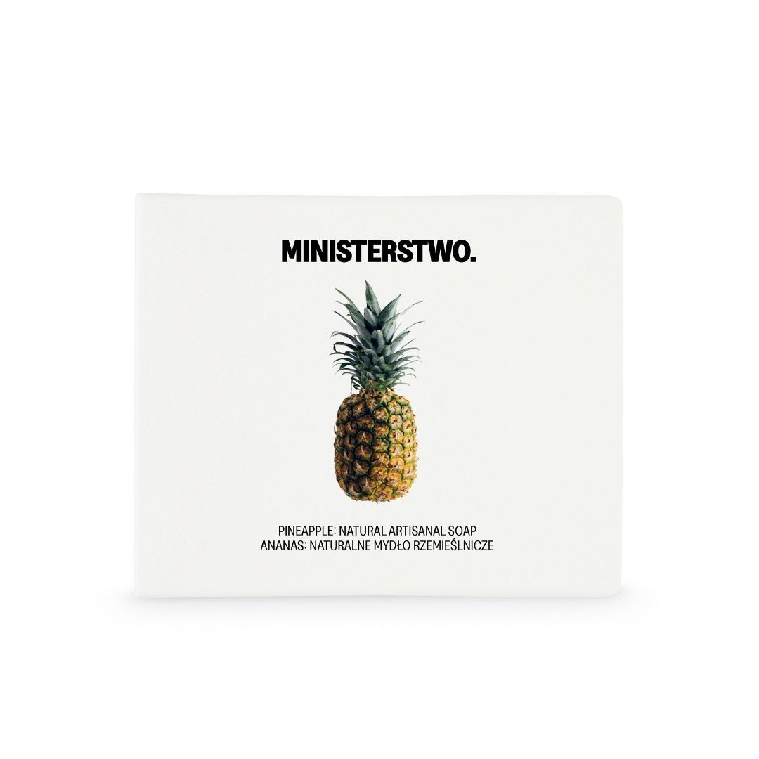 Pineapple: Natural Artisanal Bar Soap 100g - Ministerstwo - Vesa Beauty