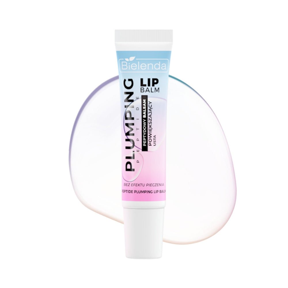 PLUMPING LIP BALM Peptide plumping lip balm without tingling sensation 10g - Bielenda - Vesa Beauty