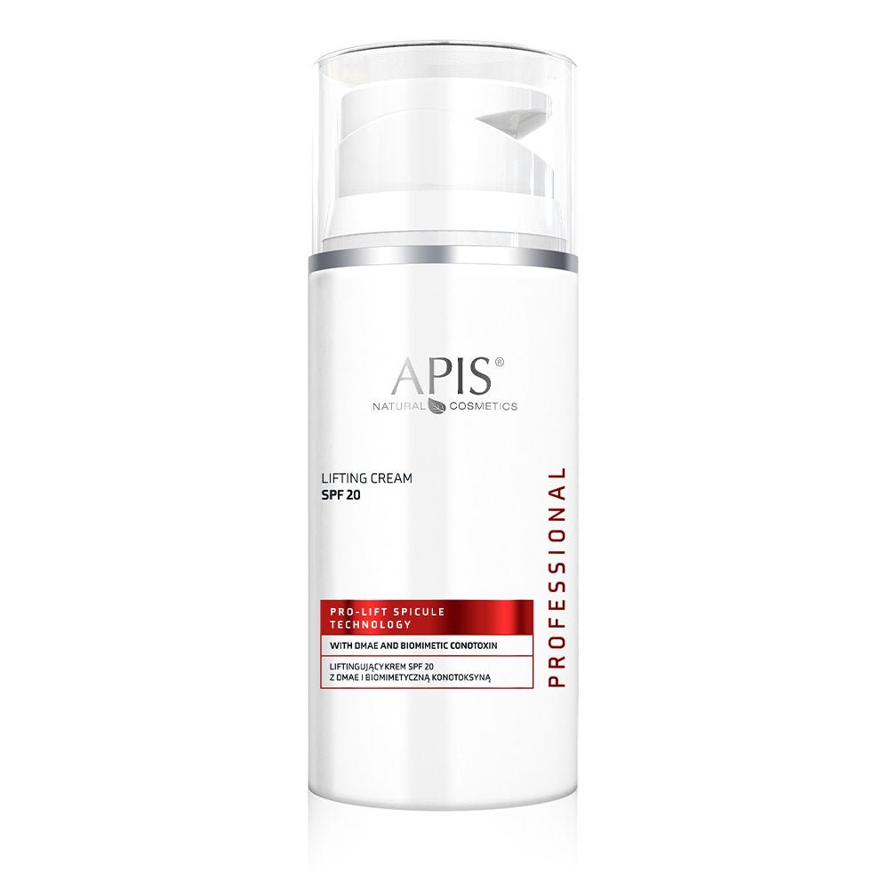 PRO - LIFT SPICULE TECHNOLOGY Lifting cream with DMAE & biomimetic conotoxin SPF20 100ml - APIS - Vesa Beauty