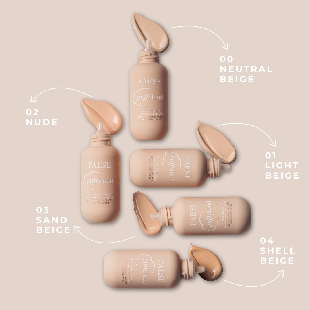 Puff Cloud - Foundation with blur effect 37ml - PAESE - Vesa Beauty