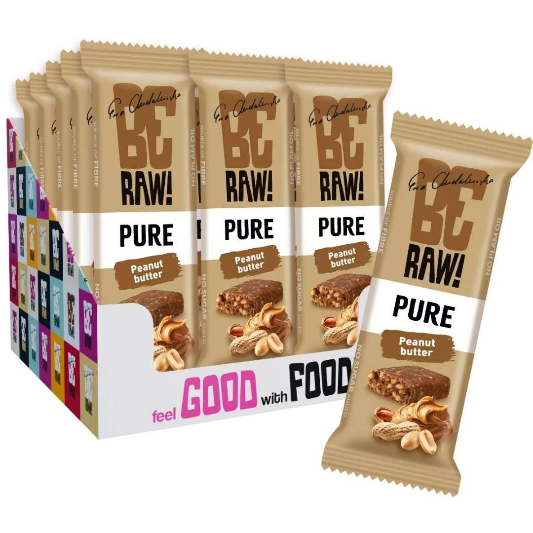 Pure Bar - Peanut butter 40g x15 - Be Raw - Vesa Beauty