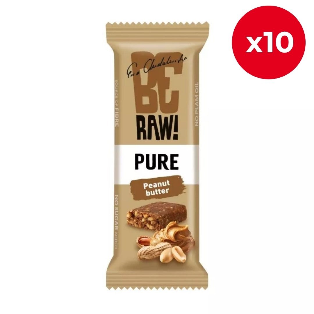 Pure Bar - Peanut butter 40g - Be Raw - Vesa Beauty