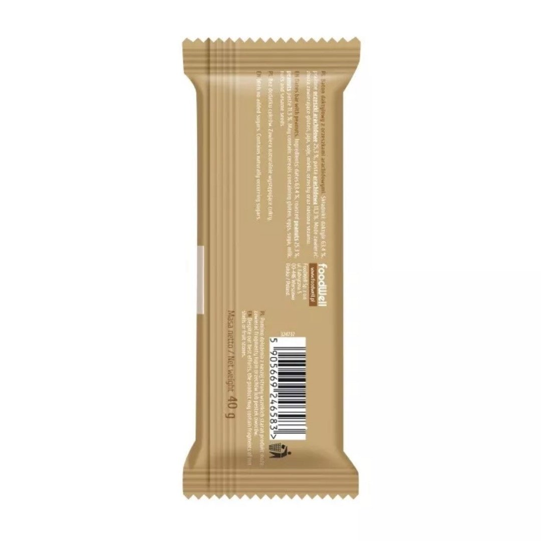 Pure Bar - Peanut butter 40g - Be Raw - Vesa Beauty