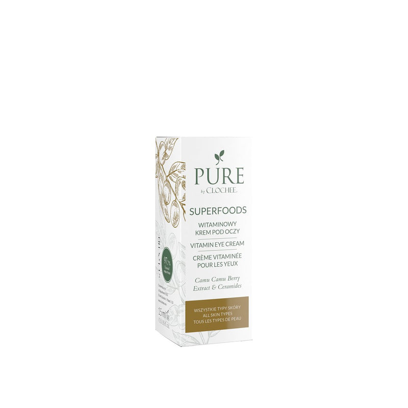 Pure by Clochee Vitamin eye cream SUPERFOODS 15ml - Pure by Clochee - Vesa Beauty