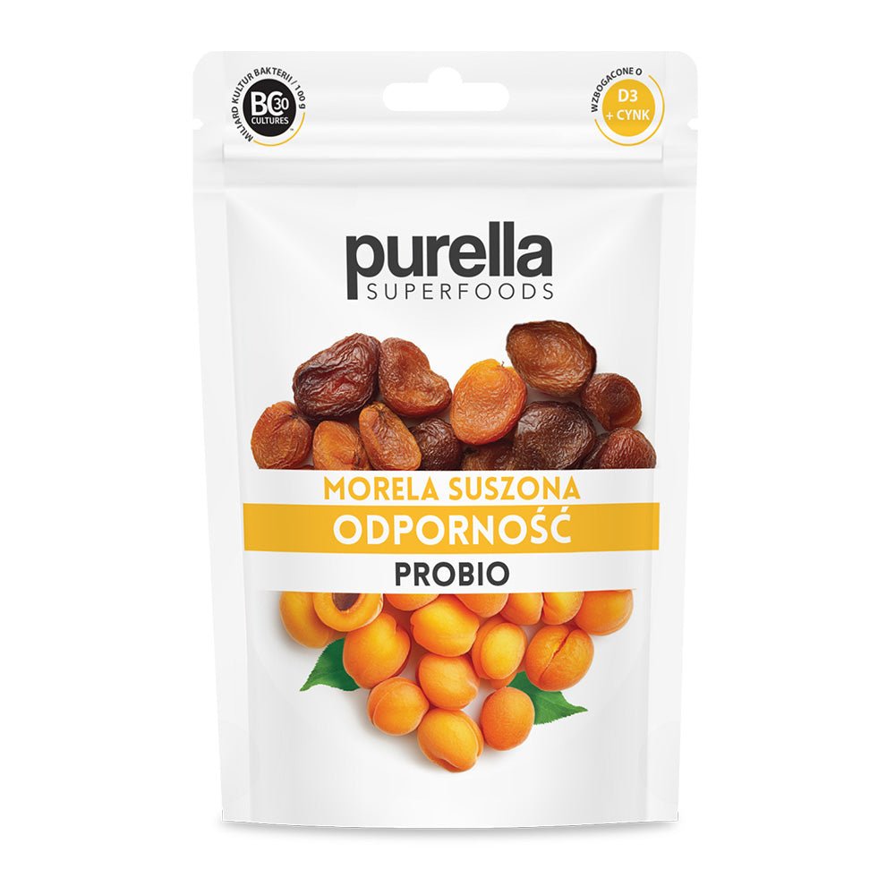 Purella Dried apricots - Immunity Probio 100g - Purella Superfoods - Vesa Beauty