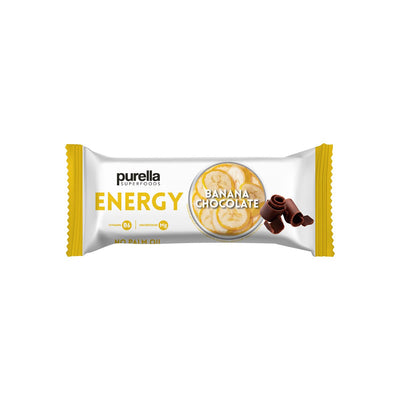 Purella Energy Bar Banana & Peanuts & Chocolate 40g - Purella Superfoods - Vesa Beauty