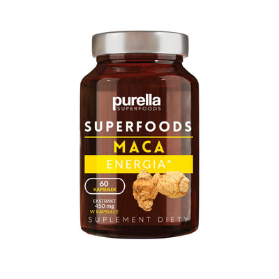 Purella Food Supplement Maca 60 capsules - Purella Superfoods - Vesa Beauty