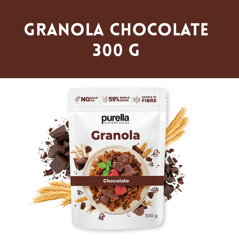 Purella Granola Chocolate 300g - Purella Superfoods - Vesa Beauty