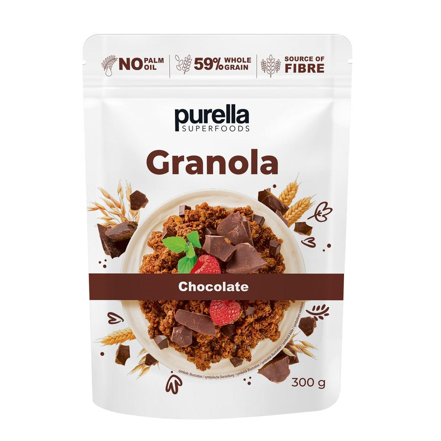 Purella Granola Chocolate 300g - Purella Superfoods - Vesa Beauty