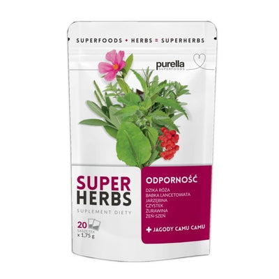 Purella Herbal Infusion - Immune Superherbs (20x 1.75g) - Purella Superfoods - Vesa Beauty