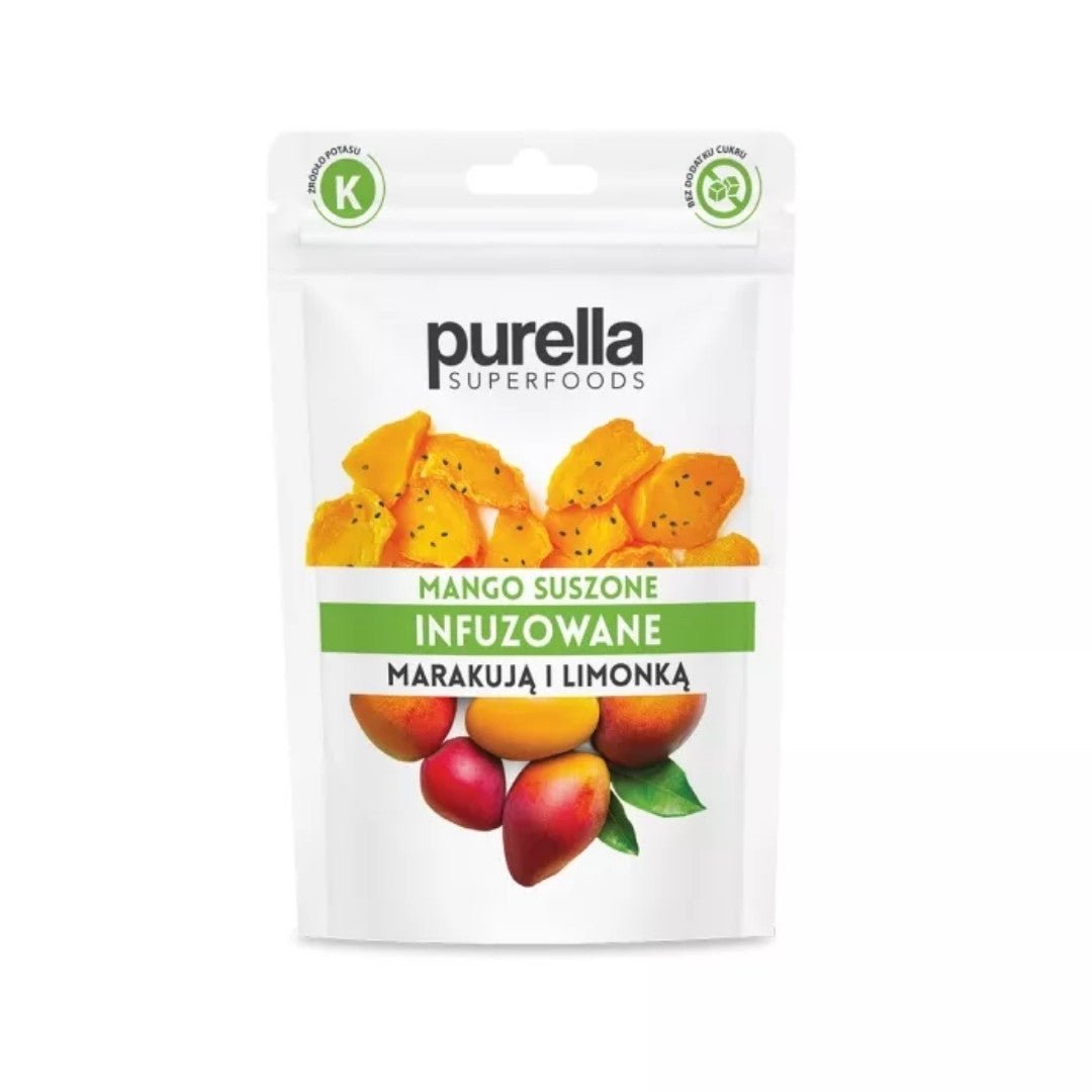 Purella Infused Dried Mango 55g - Purella Superfoods - Vesa Beauty