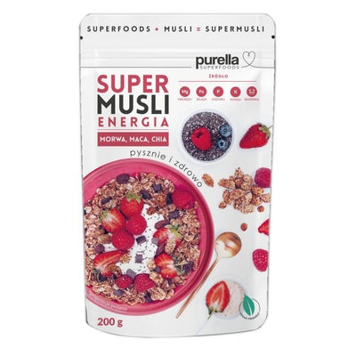 Purella Super Muesli Energy 200g - Purella Superfoods - Vesa Beauty