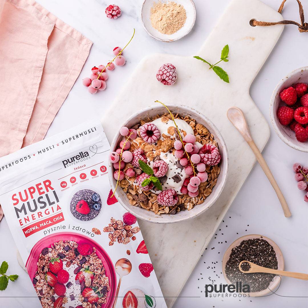 Purella Super Muesli Energy 200g - Purella Superfoods - Vesa Beauty