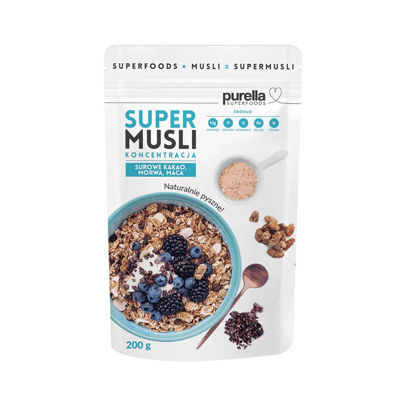 Purella Super Muesli Focus 200g - Purella Superfoods - Vesa Beauty