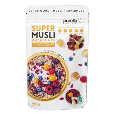 Purella Super Muesli Immune 200g - Purella Superfoods - Vesa Beauty