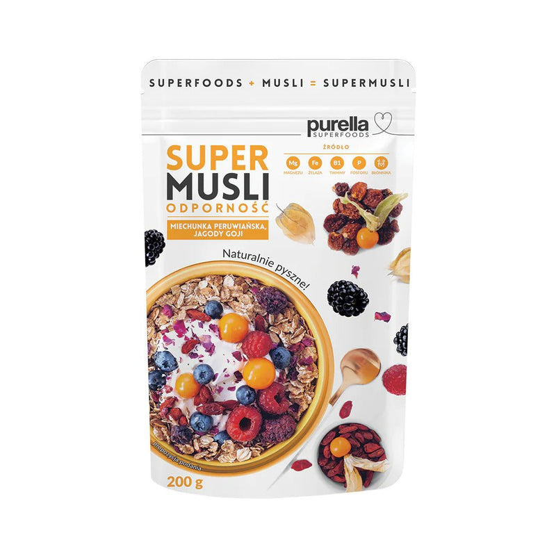 Purella Super Muesli Immune 200g - Purella Superfoods - Vesa Beauty