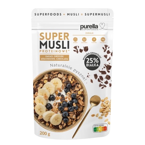 Purella Super Muesli PROTEIN 200g - Purella Superfoods - Vesa Beauty