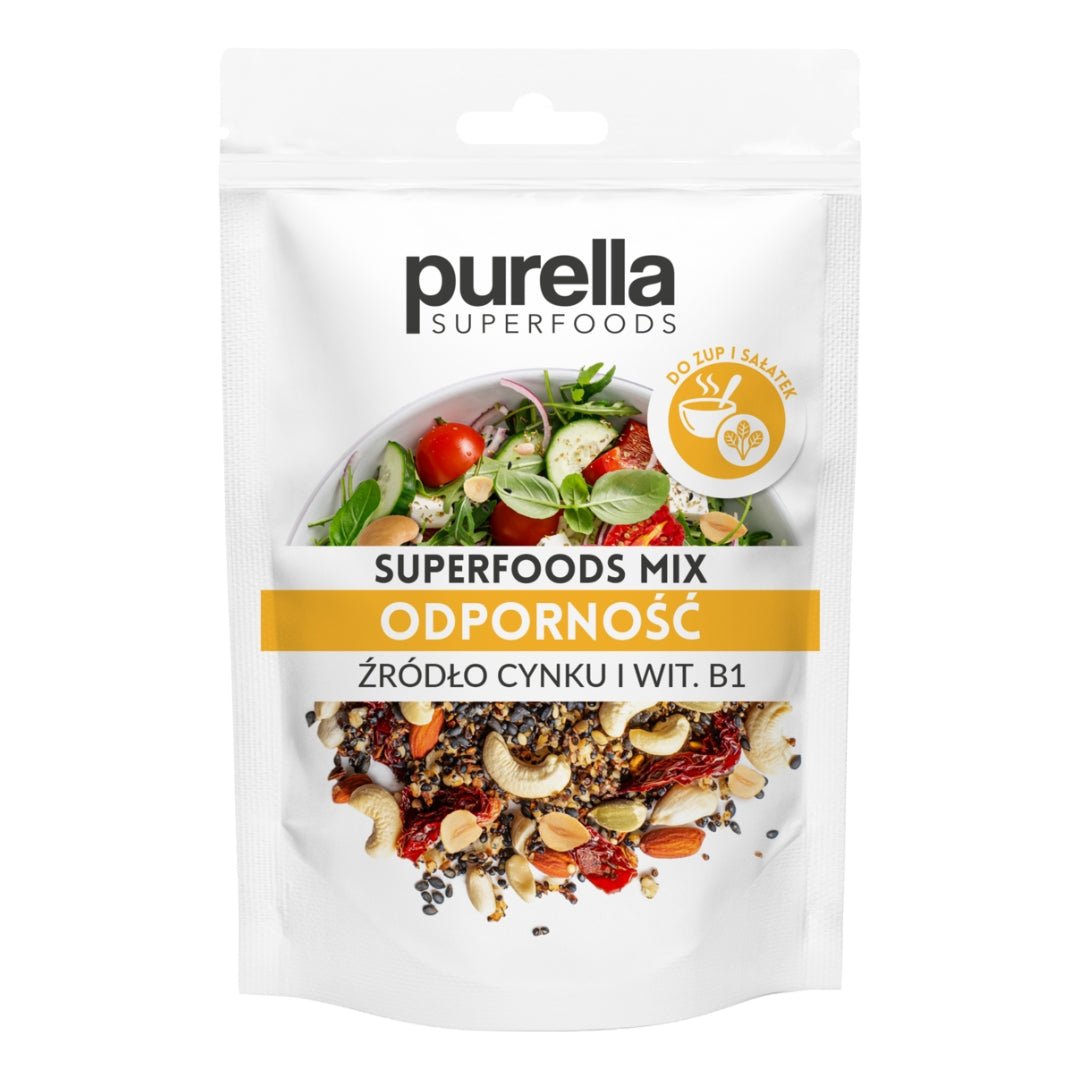 Purella Superfoods MIX - Immunity - Source of zinc & vitamin B1 80g - Purella Superfoods - Vesa Beauty