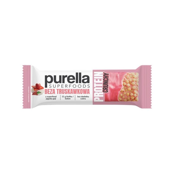 Purella SuperFoods Protein Bar - Strawberry Meringue 45g - Purella Superfoods - Vesa Beauty