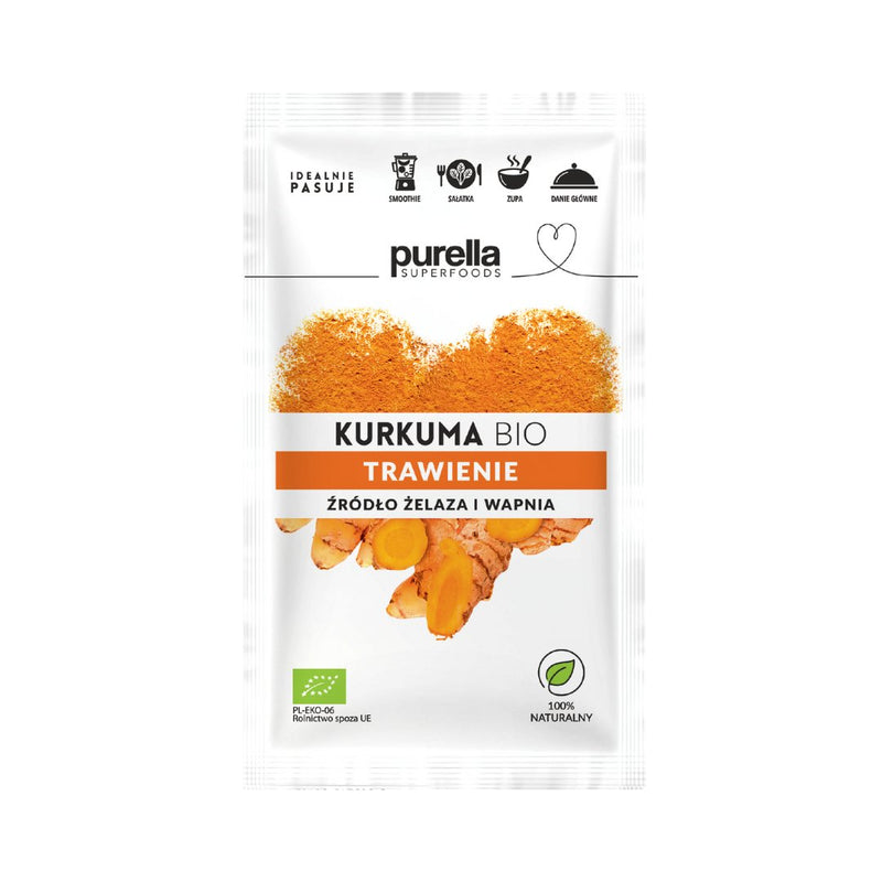 Purella Turmeric BIO 20g - Purella Superfoods - Vesa Beauty