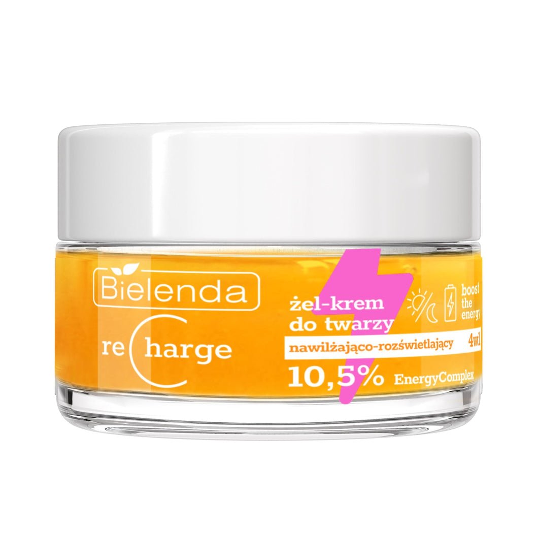 RECHARGE Moisturising & Illuminating Face Gel - Cream 4in1 50ml - Bielenda - Vesa Beauty