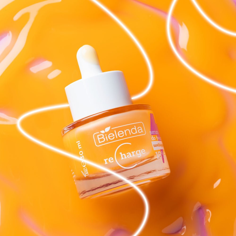 RECHARGE Moisturising & Illuminating Face Serum 30ml - Bielenda - Vesa Beauty