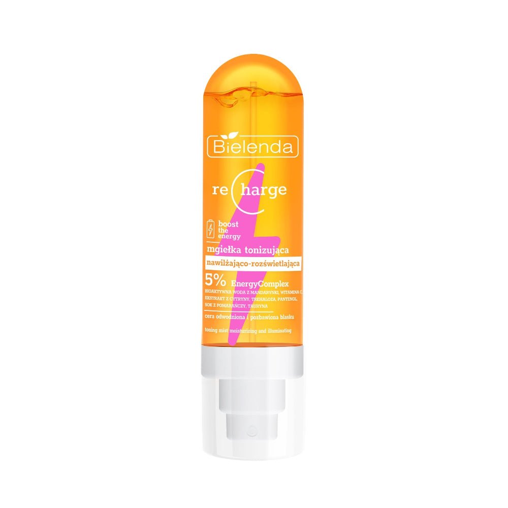 RECHARGE Moisturising & Illuminating Toning Mist 100ml - Bielenda - Vesa Beauty