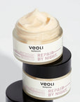 REPAIR BY NIGHT night - time face cream with 'Second Skin' lipid protective cover 50ml - Veoli Botanica - Vesa Beauty