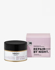 REPAIR BY NIGHT night - time face cream with 'Second Skin' lipid protective cover 50ml - Veoli Botanica - Vesa Beauty