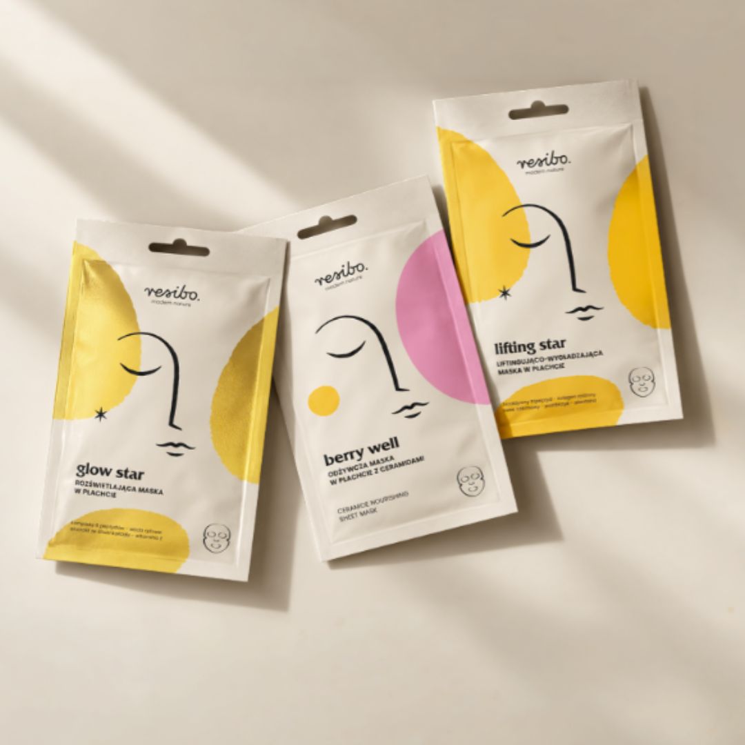 Resibo Face Sheet Mask Set – 3 Masks - Resibo - Vesa Beauty