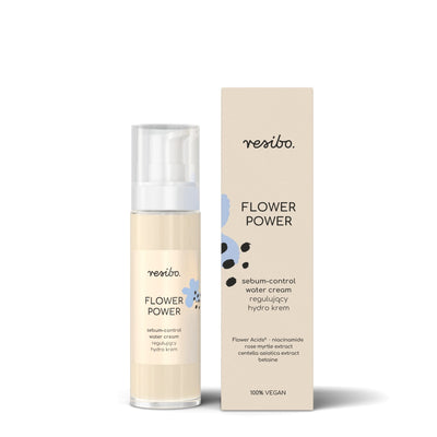 Resibo FLOWER POWER Sebum-control Water Cream 50ml - Resibo - Vesa Beauty