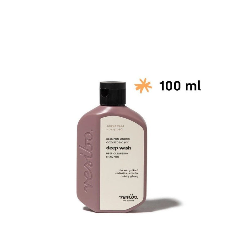 Resibo MINI DEEP WASH deep cleansing shampoo 100ml - Resibo - Vesa Beauty