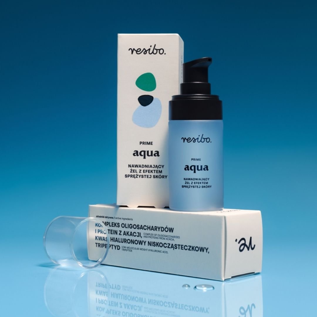 Resibo PRIME AQUA hydrating gel with a skin-plumping effect 30ml - Resibo - Vesa Beauty