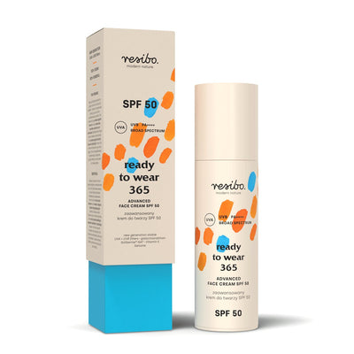 Resibo READY TO WEAR 365 Advanced face cream SPF50 50ml - Resibo - Vesa Beauty