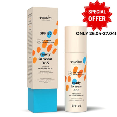 Resibo READY TO WEAR 365 Advanced face cream SPF50 50ml - Resibo - Vesa Beauty