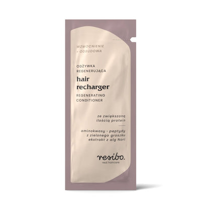 Resibo Sachet HAIR RECHARGER regenerating conditioner 10ml - Resibo - Vesa Beauty