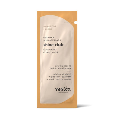 Resibo Sachet SHINE CLUB smoothing conditioner 10ml - Resibo - Vesa Beauty
