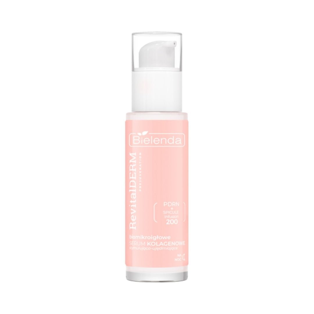 RevitalDERM Microneedle Colagen Stimulating & Firming Serum for Night 30ml - Bielenda - Vesa Beauty