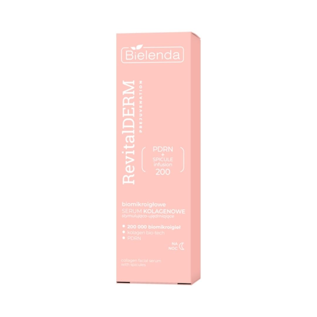 RevitalDERM Microneedle Colagen Stimulating & Firming Serum for Night 30ml - Bielenda - Vesa Beauty