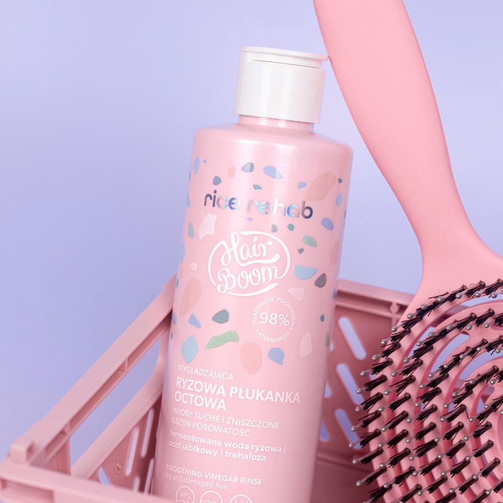 RICE REHAB Smoothing Vinegar Rinse for dry & damaged hair 200ml - HairBoom - Vesa Beauty