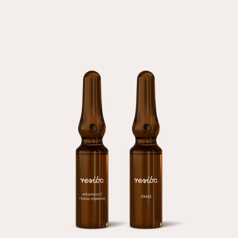 RISE & SHINE 5 - Day Brightening & Firming Treatment with Vitamin C & DMAE 10ampoules x 1ml - Resibo - Vesa Beauty