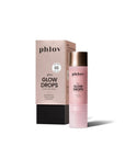 rose gold GLOW DROPS for face & body 15ml - Phlov - Vesa Beauty