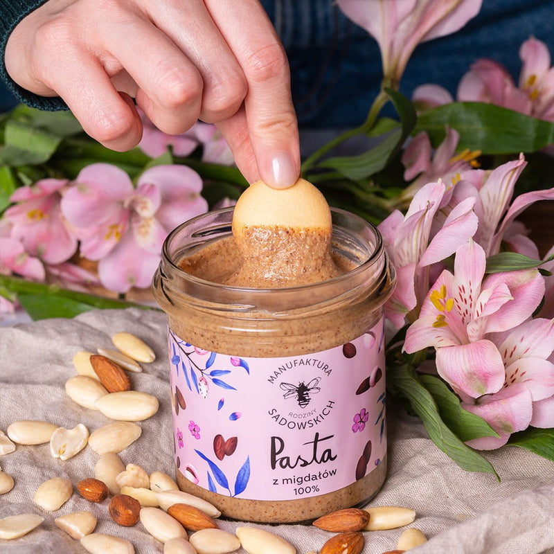Sadowski Bee Gardens Almond paste 300g - Pasieki Sadowskich - Vesa Beauty