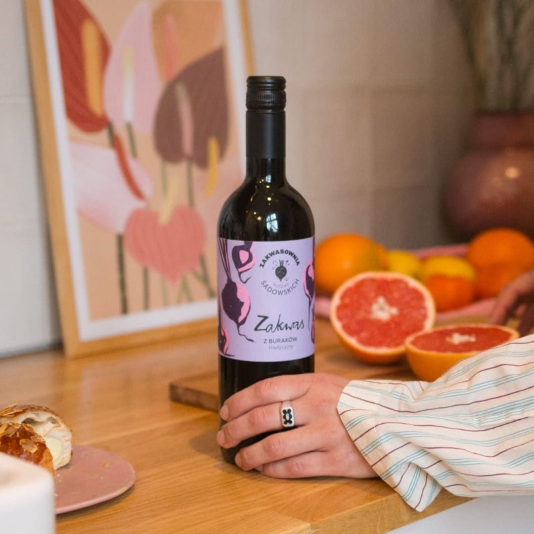 Sadowski Bee Gardens Beetroot kvass 750ml - Pasieki Sadowskich - Vesa Beauty